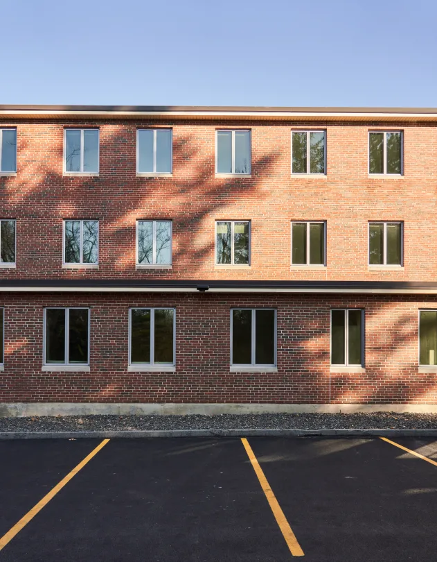 Exterior of Merci Woods