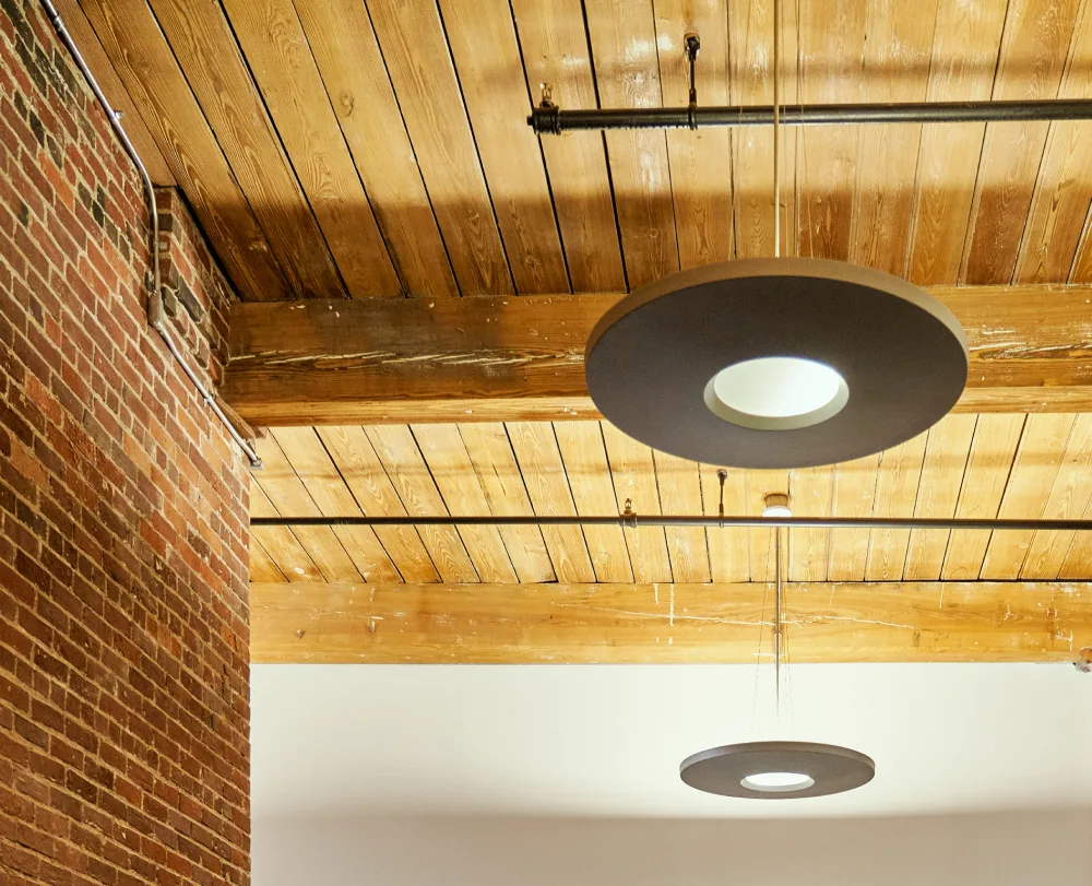 Image of Northeast Bank light fixtures