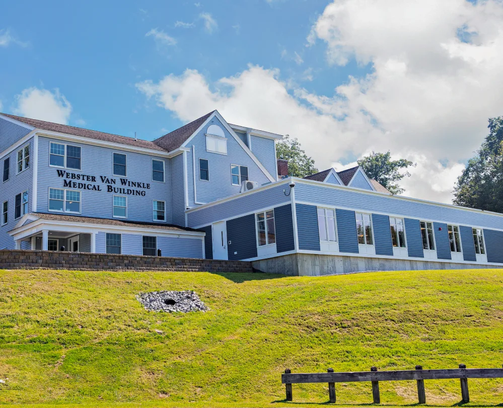 Exterior of the Webster Van Winkle Medical Building